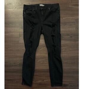 Torrid Bombshell Skinny Black Jeans